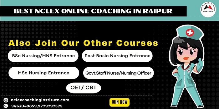 Best Online NCLEX Coaching in Raipur