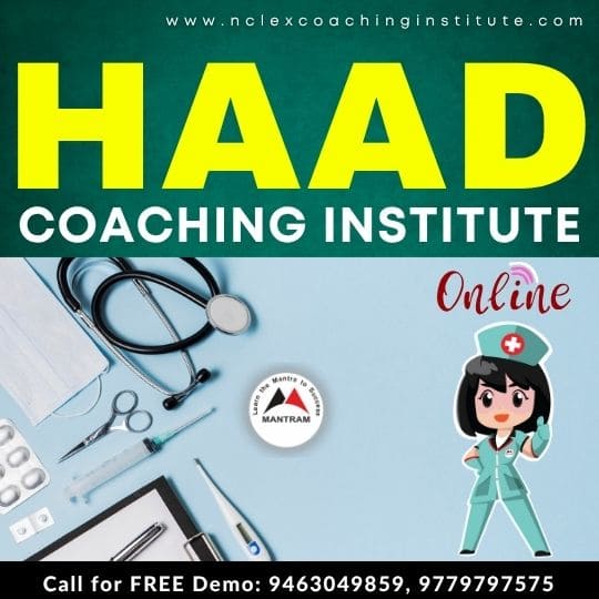 HAAD Coaching Institute Online