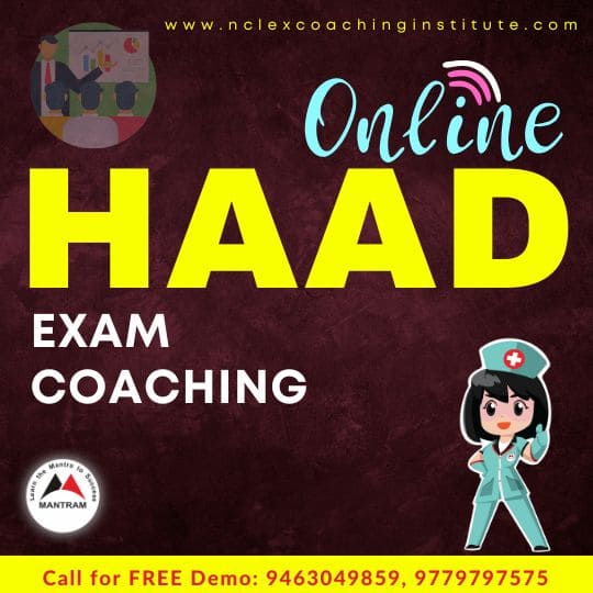 Online HAAD Exam Coaching