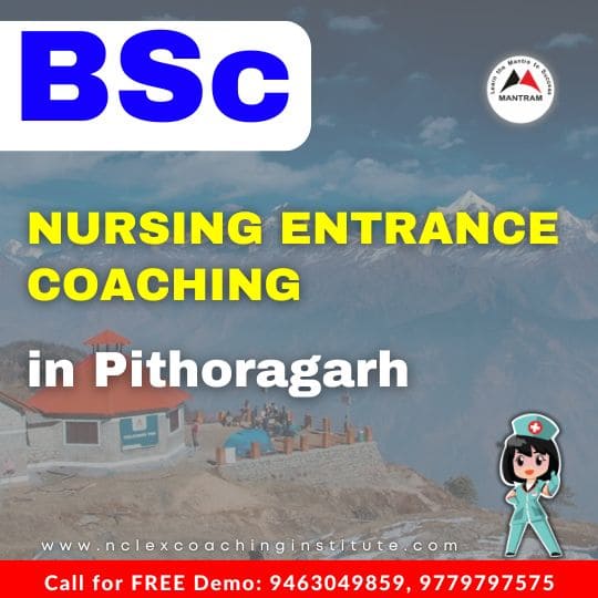 BSc Nursing Entrance Coaching in Pithoragarh